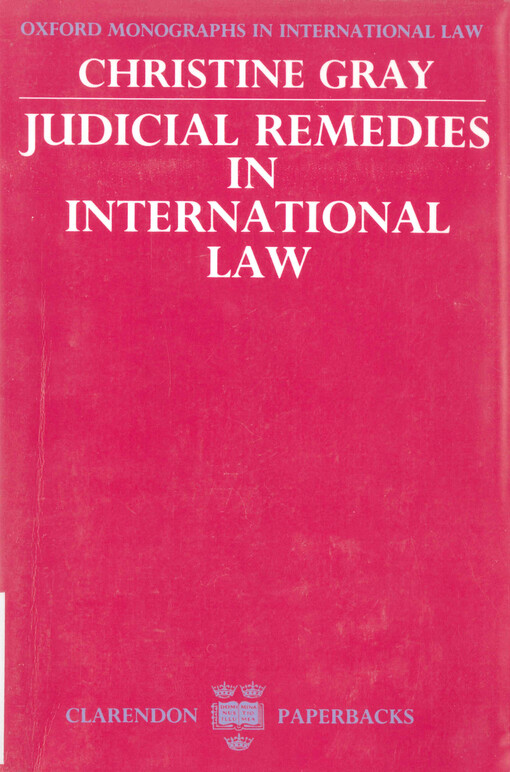 Judicial remedies in international law