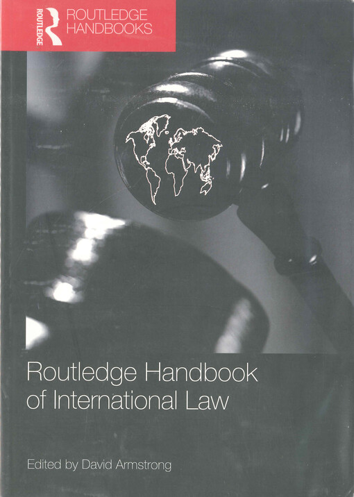 Routledge handbook of international law