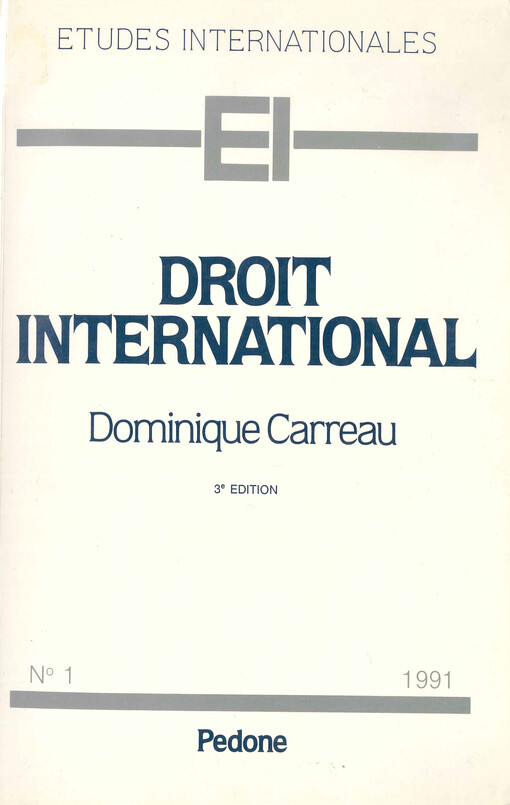 Droit international