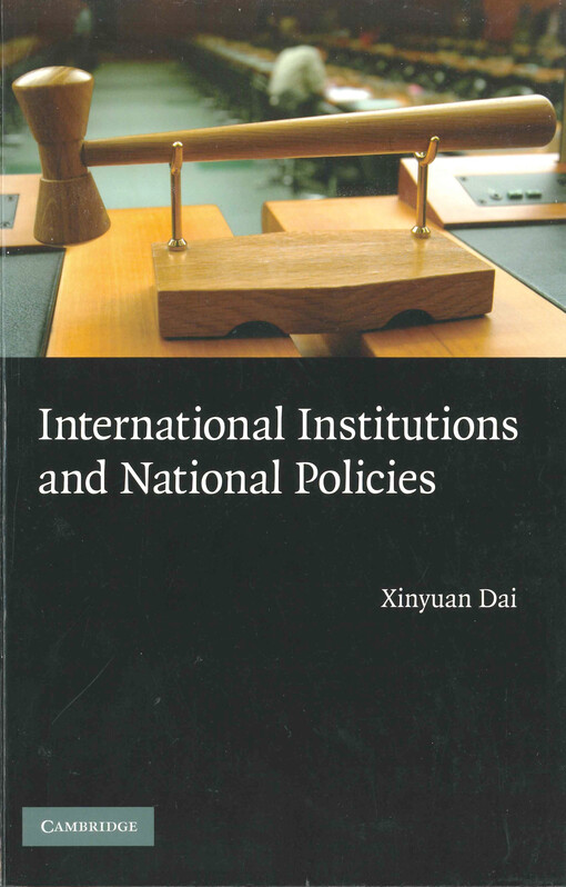 International institutions and national policies