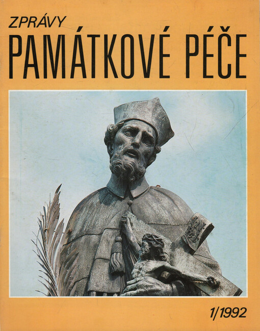 Zprávy památkové péče : časopis státní památkové péče = journal of the state monuments