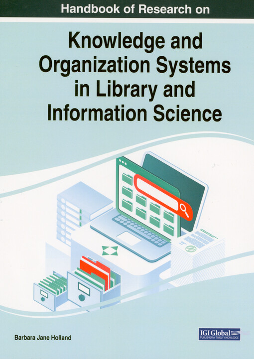 Handbook of research on knowledge and organization systems in library and information science