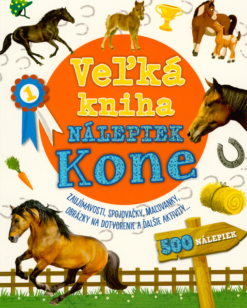 Veľká kniha nálepiek. Kone