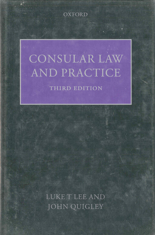 Consular law and practice