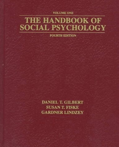 The Handbook of Social Psychology, Fourth Edition (2 Volume Set)