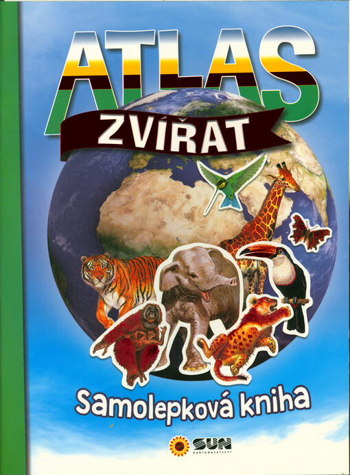 Zeměpisný atlas zvířat : samolepkový