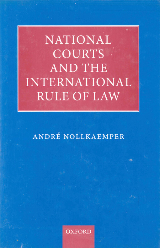National courts and the international rule of law