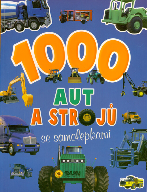 1000 aut a strojů se samolepkami
