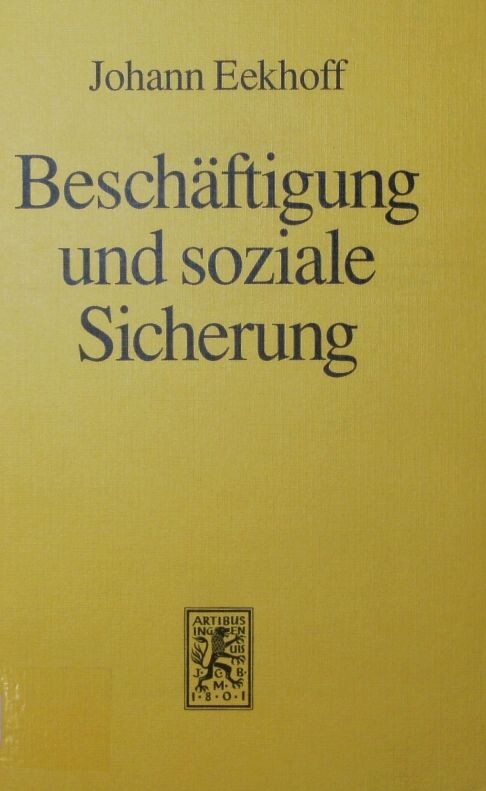 Beschaftigung und soziale Sicherung (German Edition)