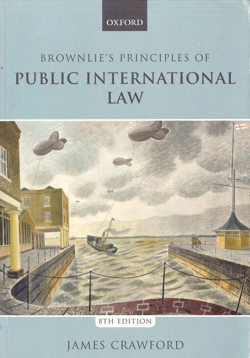 Brownlie's principles of public international law