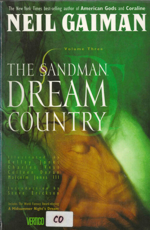 The Sandman. Dream Country. Volume Three