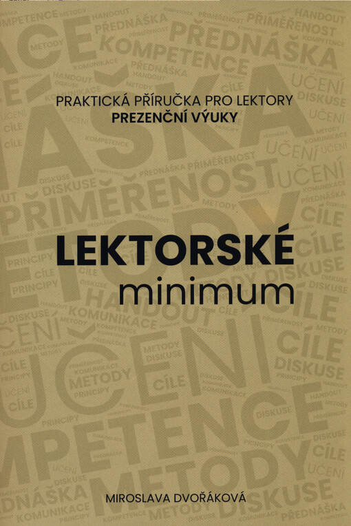 Lektorské minimum : praktická příručka pro lektory prezenční výuky