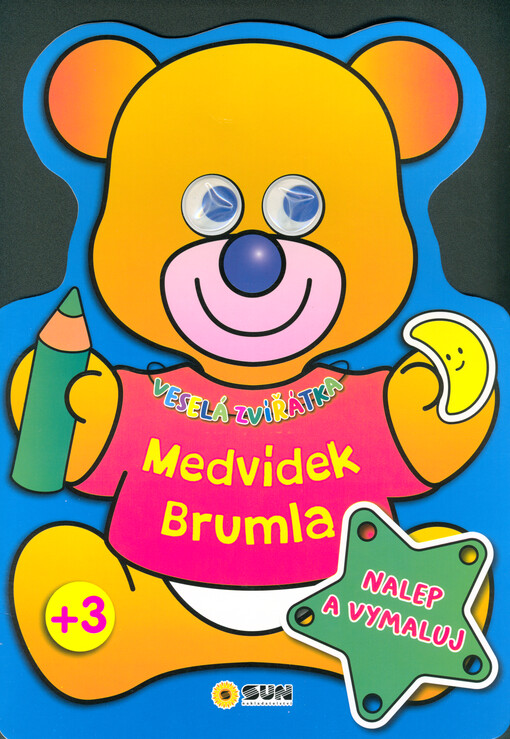 Veselá zvířátka : nalep a vymaluj. Medvídek Brumla