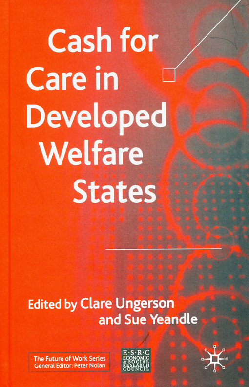 Cash for care in developed welfare states