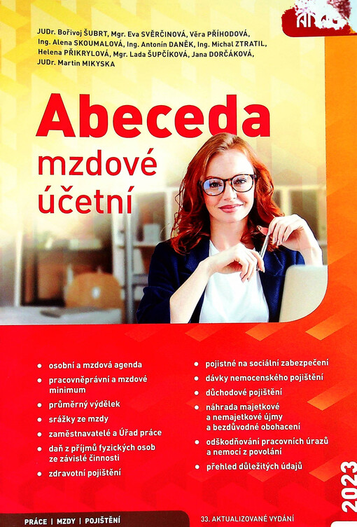 Abeceda mzdové účetní 2023