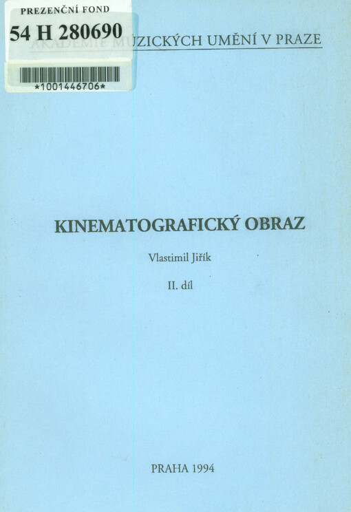 Kinematografický obraz. II. díl