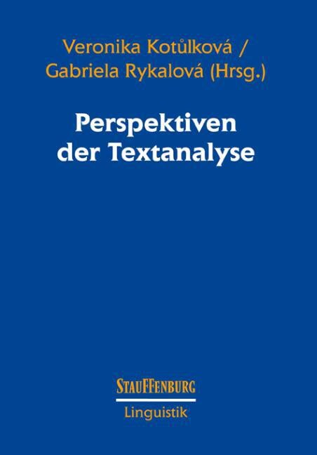 Perspektiven der Textanalyse