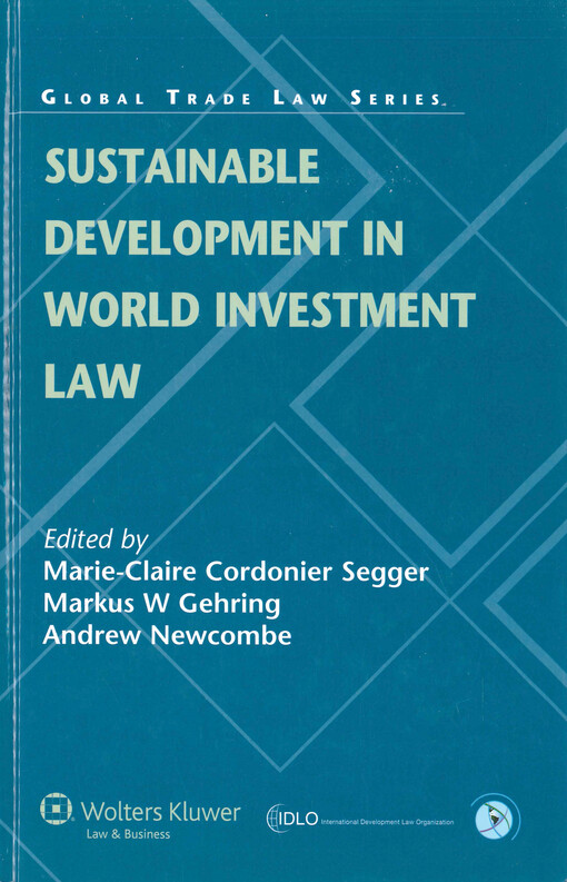 Sustainable development in world investment law