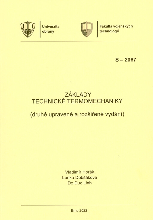 Základy technické termomechaniky