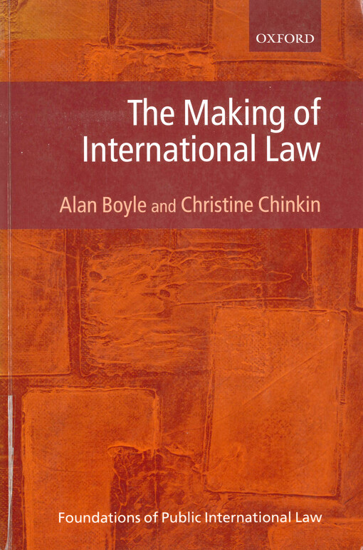 The making of international law