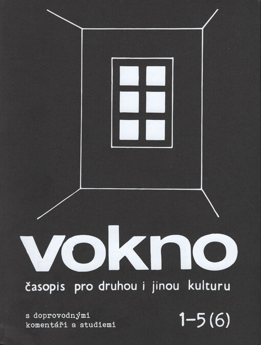 Vokno : časopis pro druhou i jinou kulturu. 1-5 (6)
