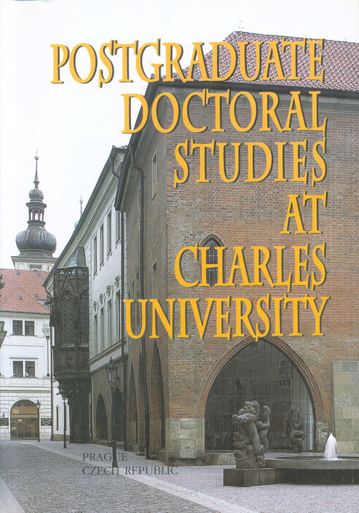 Postgraduate doctoral studies at Charles University