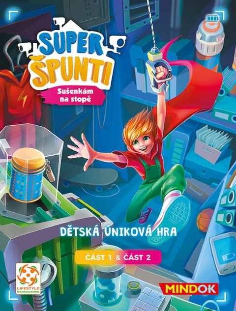 Superšpunti : sušenkám na stopě : dětská úniková hra. Část 1 & Část 2