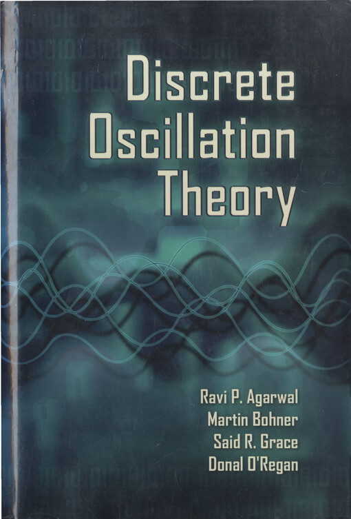 Discrete oscillation theory