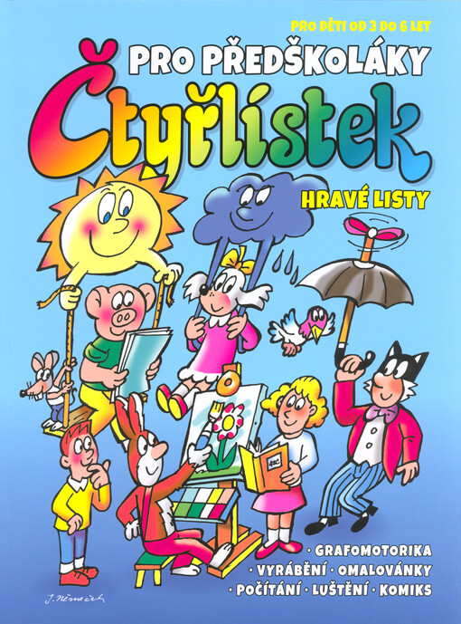 Čtyřlístek : pro předškoláky : hravé listy