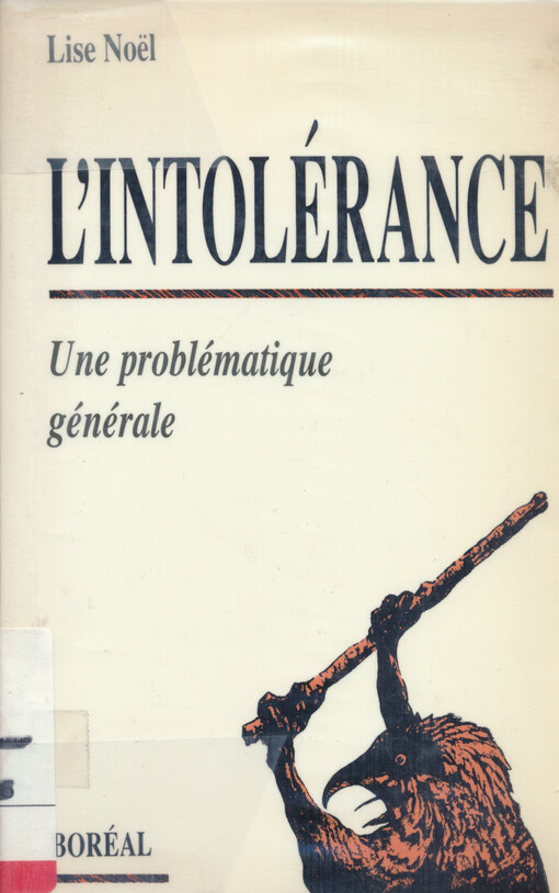 L'intolérance : une problématique générale
