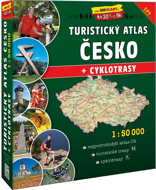 Turistický atlas Česko : 1:50 000 : mapová část