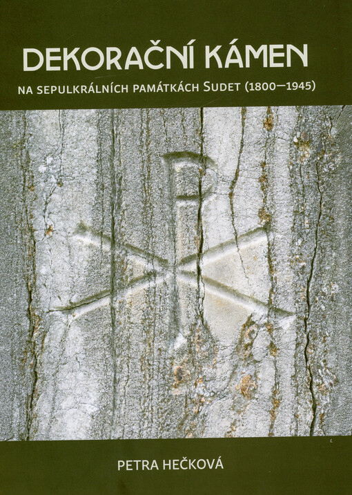 Dekorační kámen na sepulkrálních památkách Sudet (1800-1945)