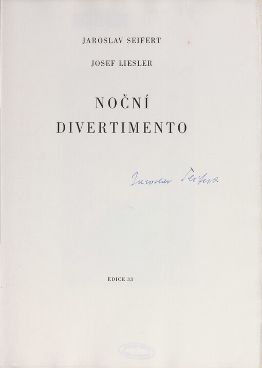Noční divertimento
