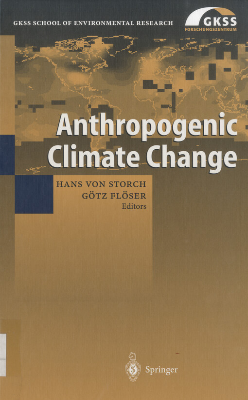 Anthropogenic climate change