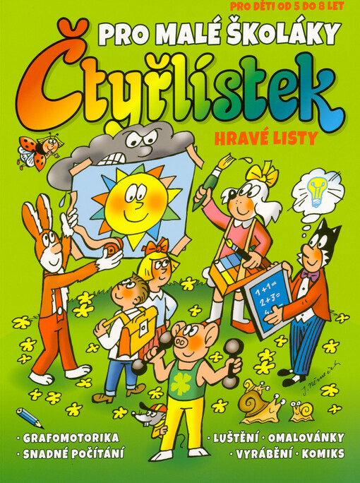 Čtyřlístek pro malé školáky : hravé listy