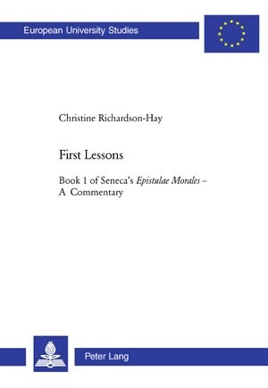 First Lessons (European University Studies Series XV Classics)