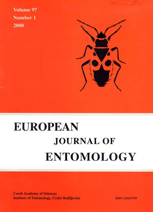 European journal of entomology