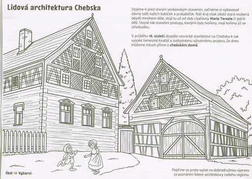 Lidová architektura Chebska : pracovní sešit 
