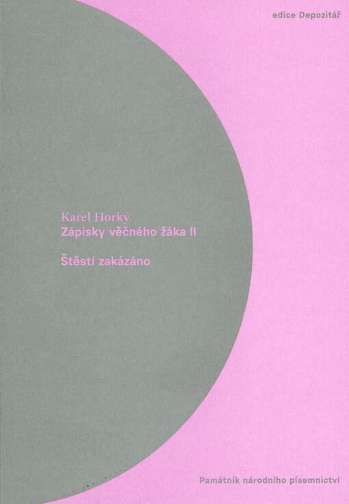 Zápisky věčného žáka. II, Štěstí zakázáno