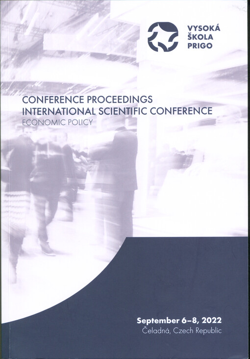 Proceedings of the international scientific conference Economic Policy : ...