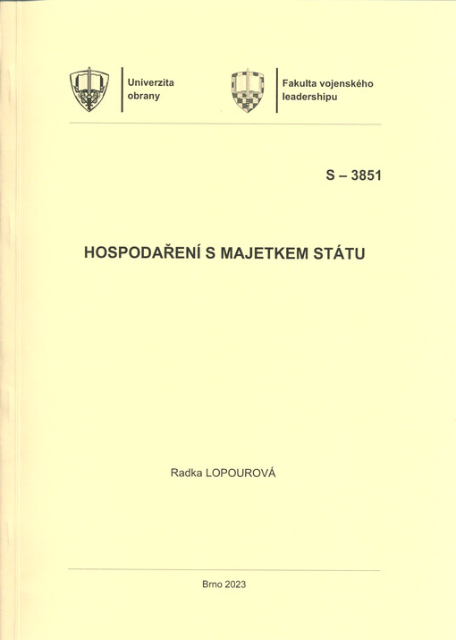 Hospodaření s majetkem státu