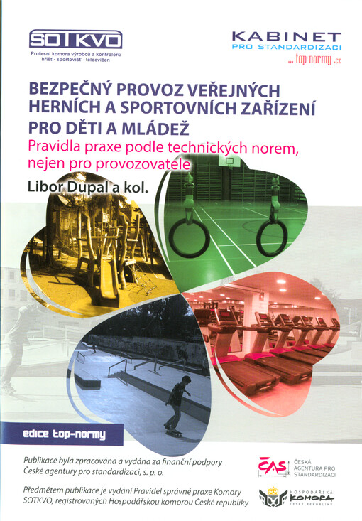 Bezpečný provoz veřejných herních a sportovních zařízení pro děti a mládež : pravidla praxe podle technických norem, nejen pro provozovatele = Safe operation of public facilities intended for games and sports of children and youth : best practices according to European standards (for operators and other stakeholders)