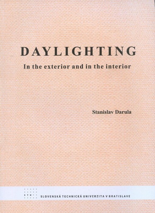 Daylighting in the exterior and interior