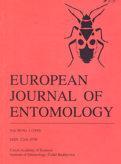 European journal of entomology