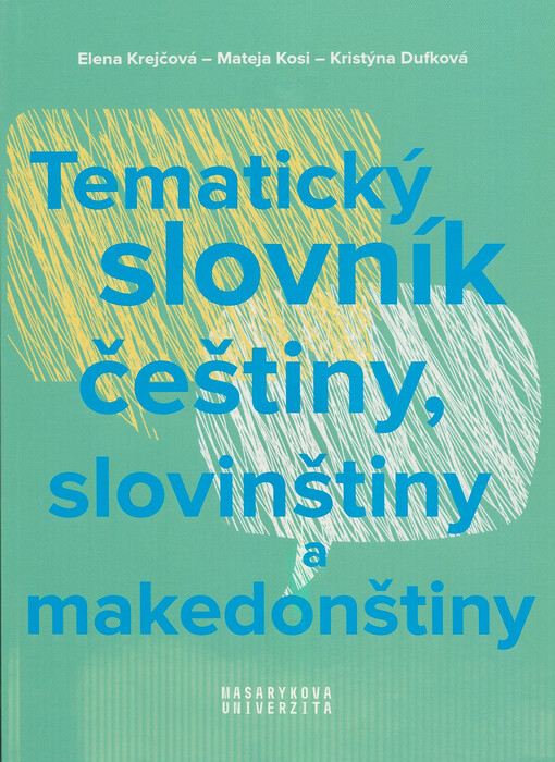Tematický slovník češtiny, slovinštiny a makedonštiny