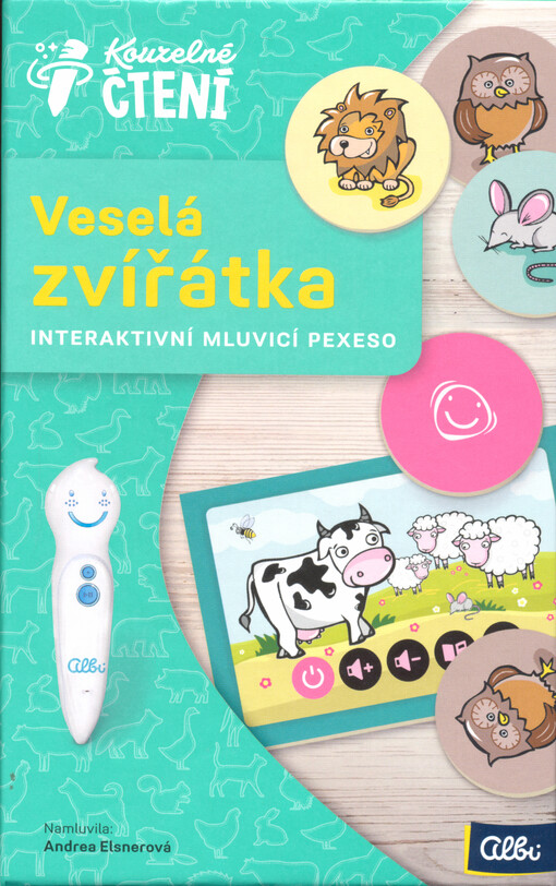Veselá zvířátka : interaktivní mluvící pexeso