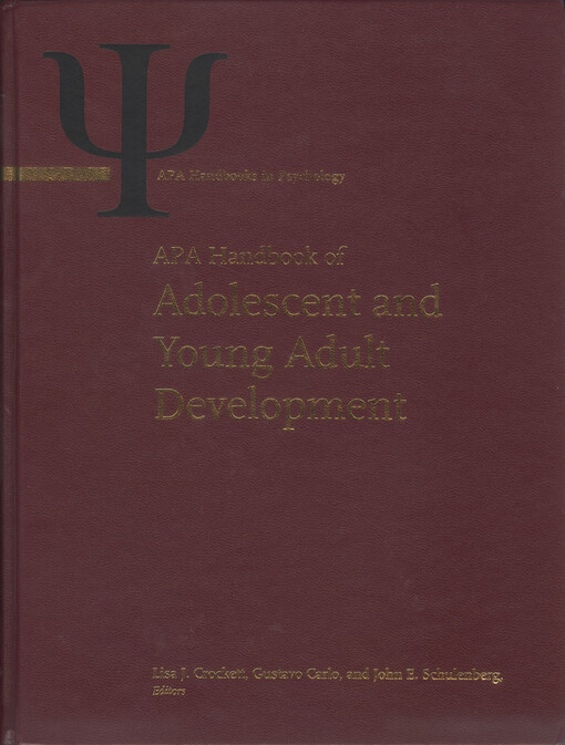 APA handbook of adolescent and young adult development