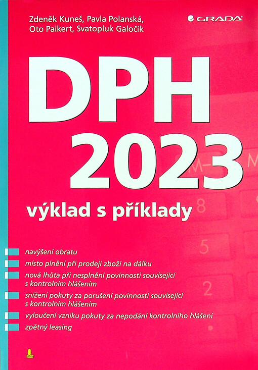 DPH 2023 : výklad s příklady