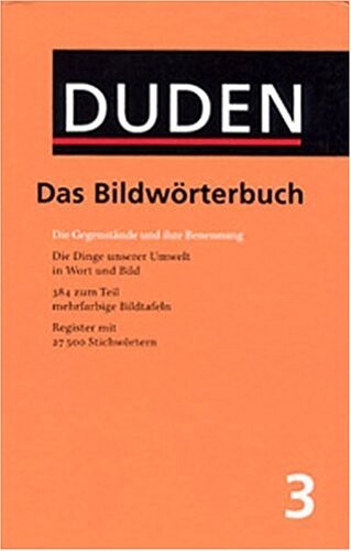 Duden.Band 3,Bildwörterbuch der deutschen Sprache