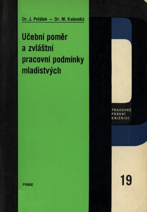 Učební poměr a zvláštní pracovní podmínky mladistvých